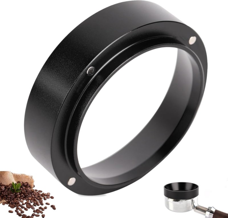 Espresso Dosing Funnel, Aluminum Coffee Dosing Ring with Magnetic Replacement for Espresso Machine Portafilter(51mm), Other Coffee Tools and Accessories